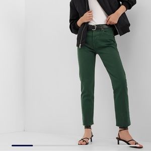 Gap, high-Rise Cheeky Straight jeans with Washwell, size 10/30